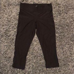 Black yoga Capri pants
